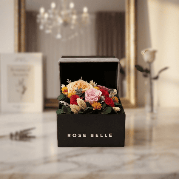 Květinová vazba Box+ DeLux