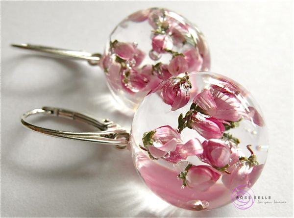 Piękne kolczyki artystyczne od Rose Belle